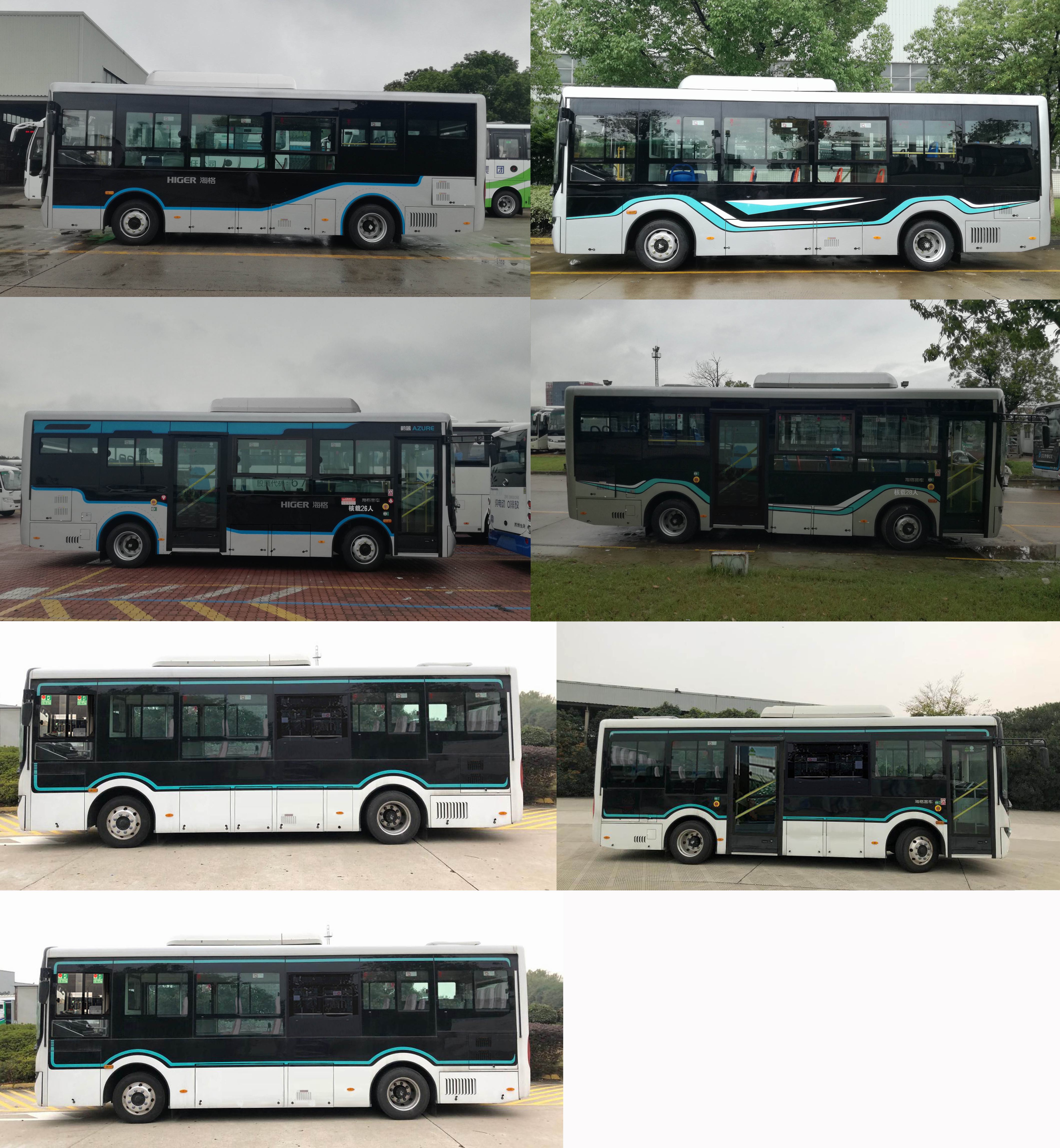 海格牌KLQ6816GAEVN2W纯电动城市客车公告图片