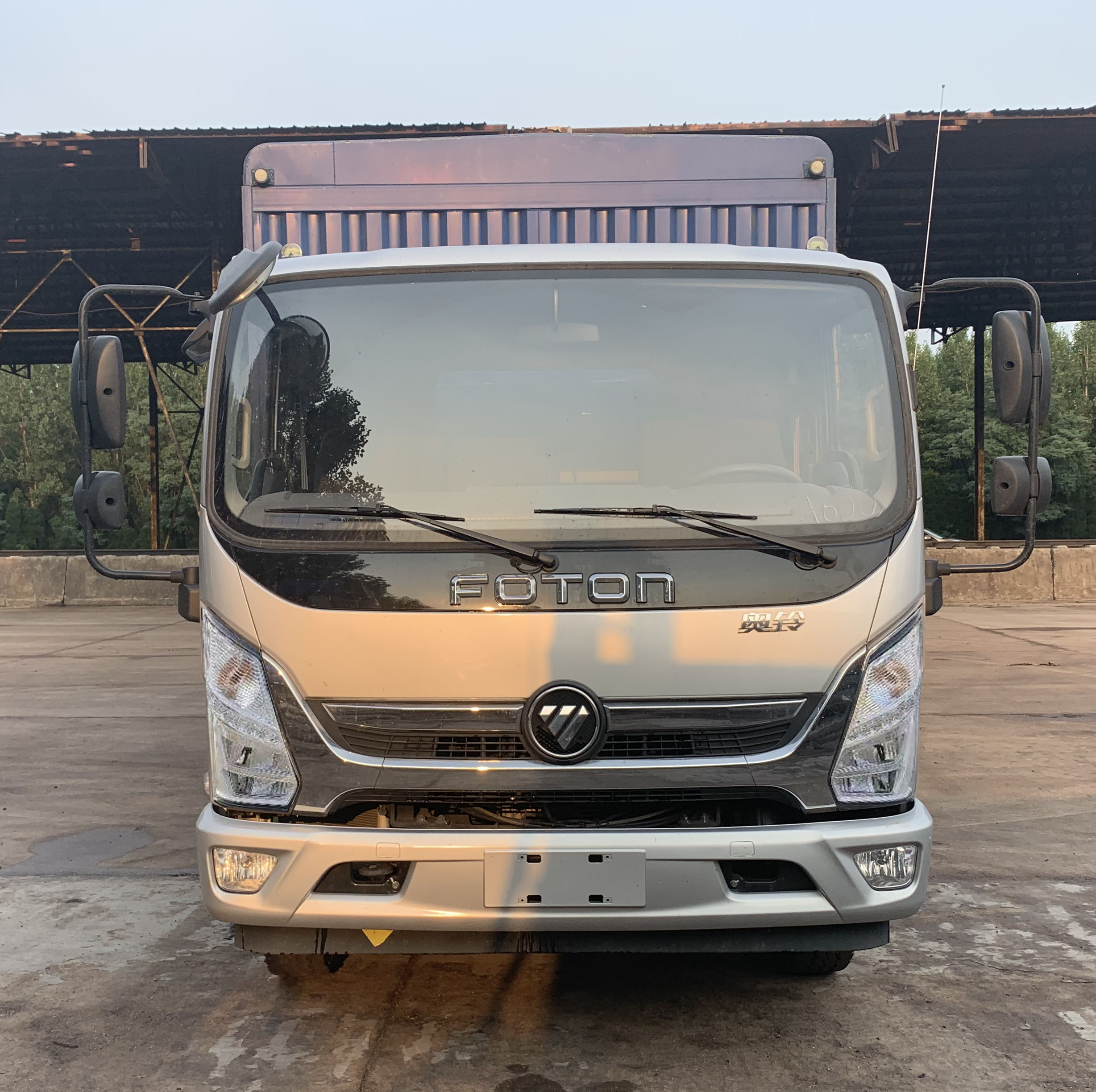 福田牌BJ5048CCY9JDA-AB3倉柵式運輸車公告圖片