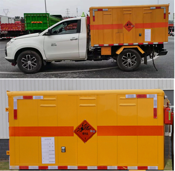 江鈴江特牌JMT5034XQYXE6爆破器材運(yùn)輸車公告圖片