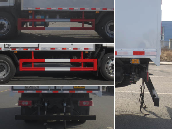 江特牌JDF5128XRQB6易燃?xì)怏w廂式運輸車公告圖片