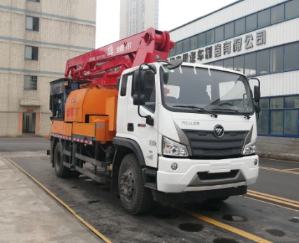 萬征牌WZP5180THBBJ6混凝土泵車公告圖片
