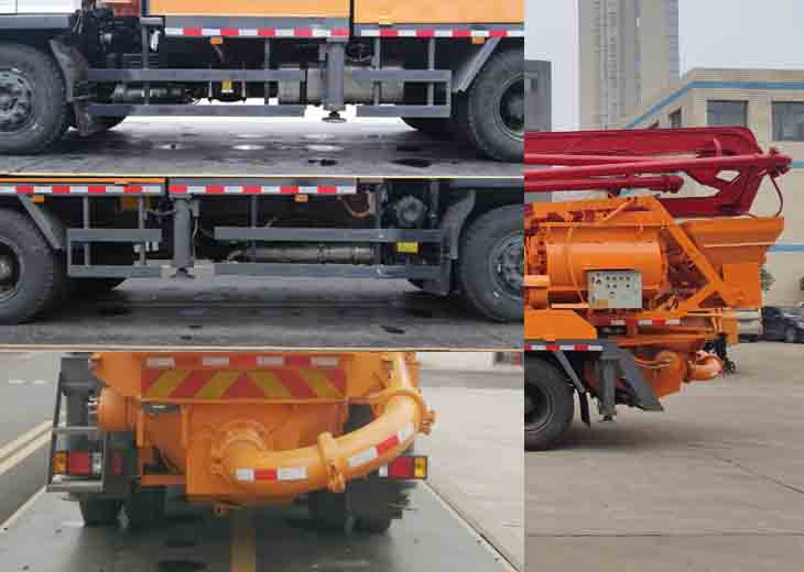 萬征牌WZP5180THBBJ6混凝土泵車公告圖片