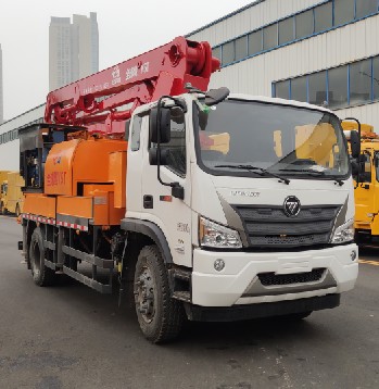 萬征牌WZP5180THBBJ6混凝土泵車公告圖片