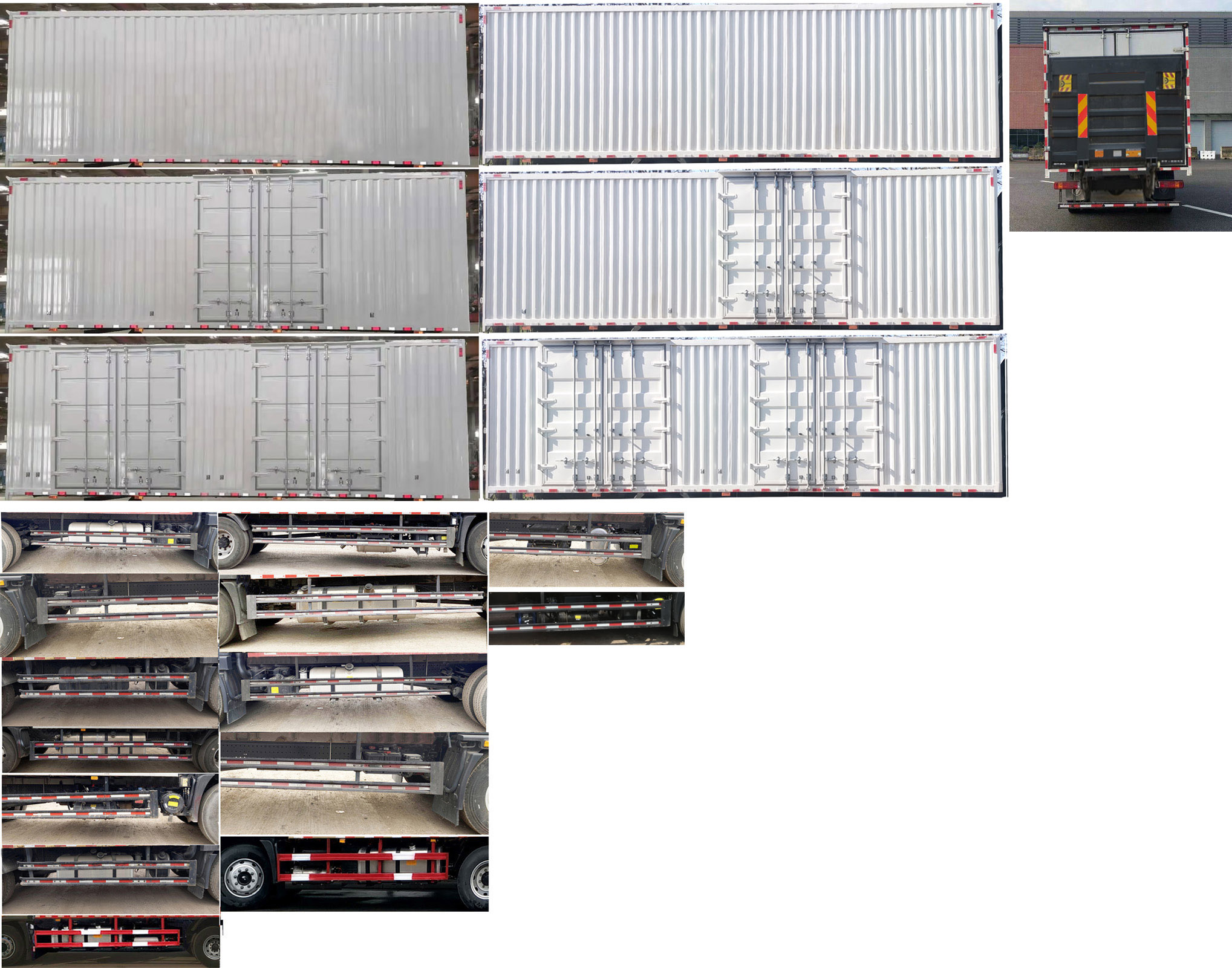 福田牌BJ5186XXYLPFK-AD1廂式運輸車公告圖片