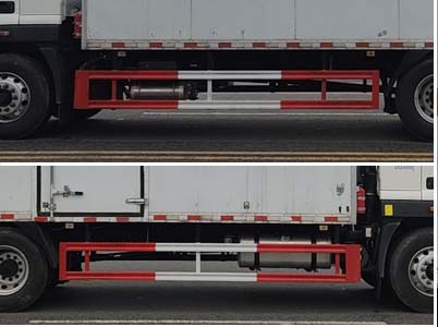 江特牌JDF5180XRQB6易燃氣體廂式運輸車公告圖片