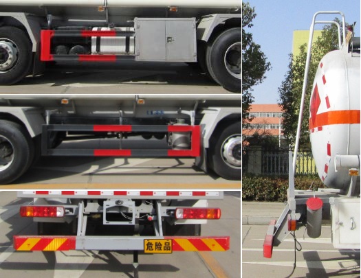 中汽力威牌HLW5260GRYC6易燃液體罐式運(yùn)輸車公告圖片