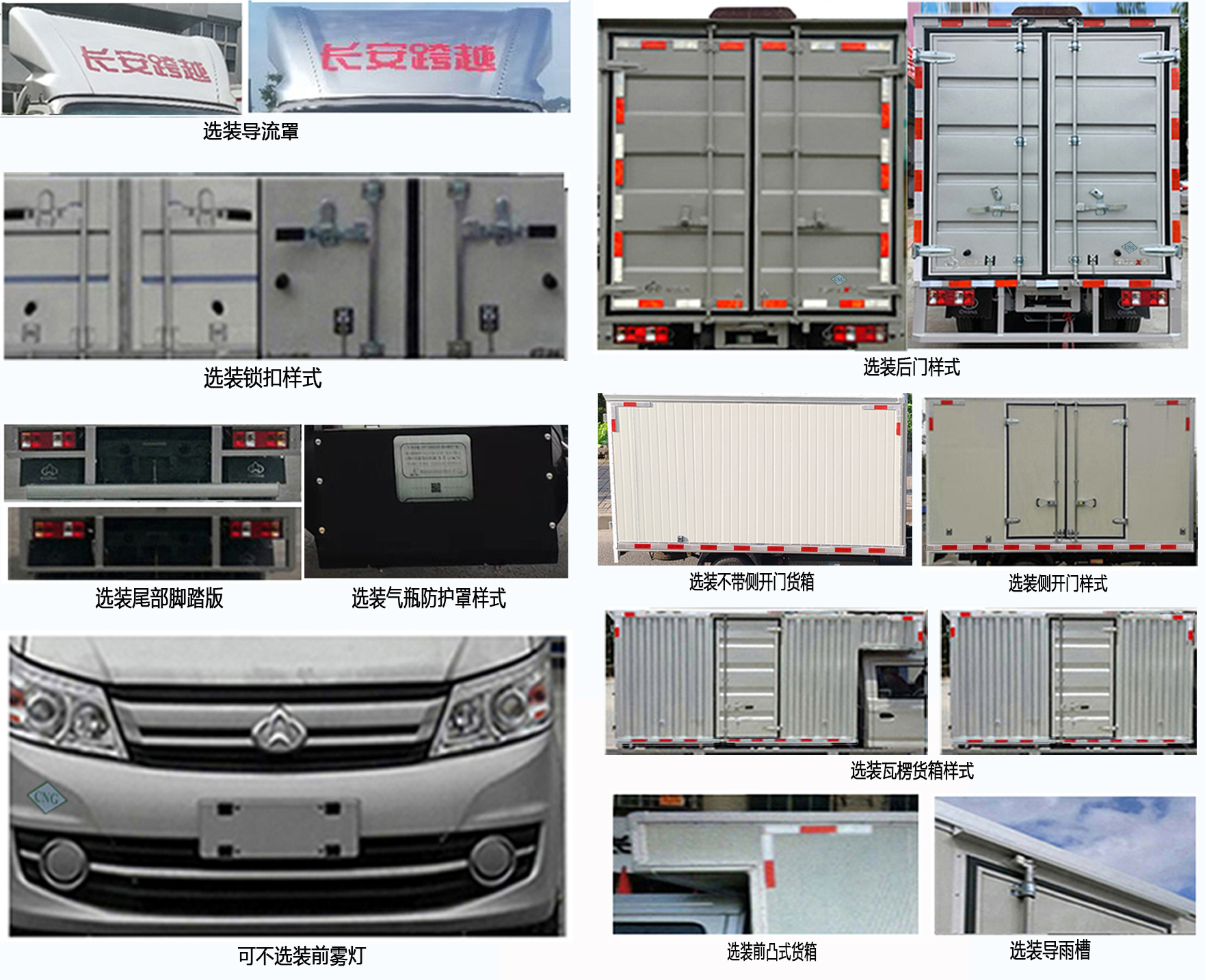 长安牌SC5034XXYFAS6B2NG厢式运输车公告图片