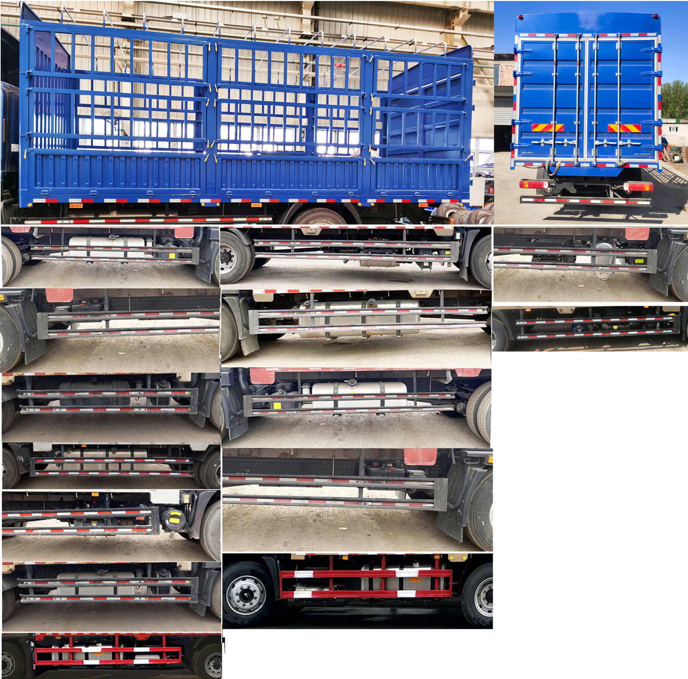 福田牌BJ5186CCYLPFK-AD1仓栅式运输车公告图片