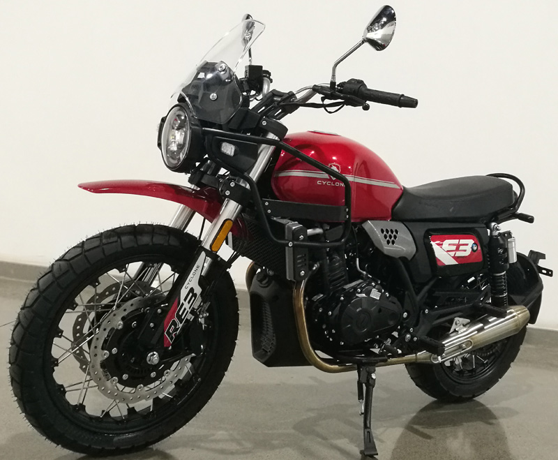 赛科龙牌SR400-A两轮摩托车公告图片