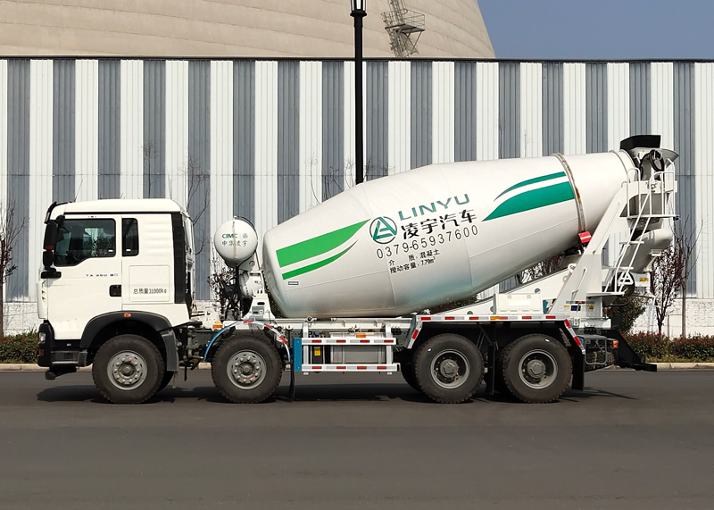 凌宇牌CLY5317GJB30E69混凝土攪拌運輸車公告圖片