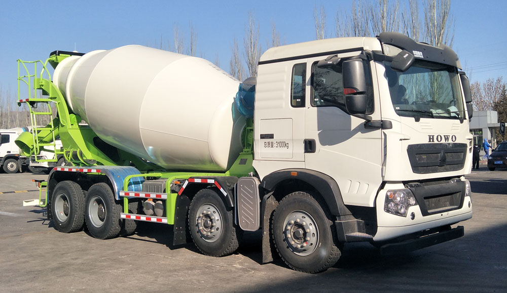 雷萨牌BJ5318GJB-6A混凝土搅拌运输车公告图片