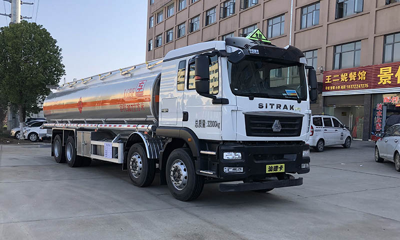 專威牌HTW5326GYYLZZQ6鋁合金運(yùn)油車公告圖片