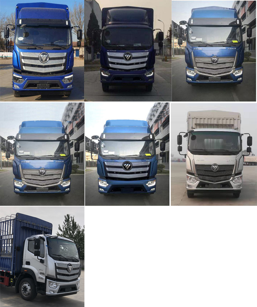 福田牌BJ5176CCY-1M仓栅式运输车公告图片
