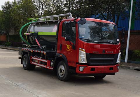 中洁牌XZL5107GXW6吸污车公告图片