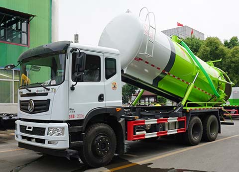 中潔牌XZL5250GXW6吸污車公告圖片