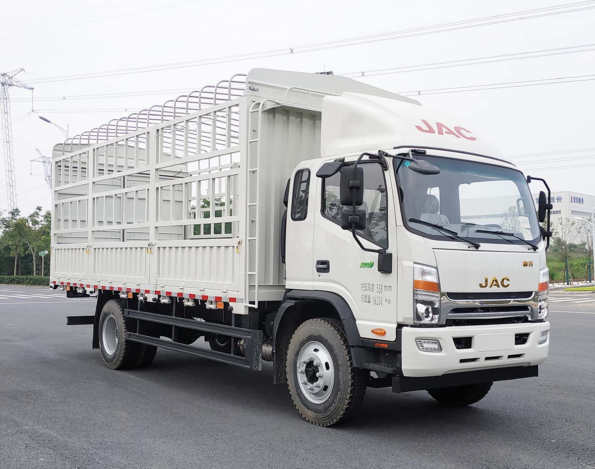 江淮牌HFC5161CCYP71K1D1S倉柵式運(yùn)輸車公告圖片