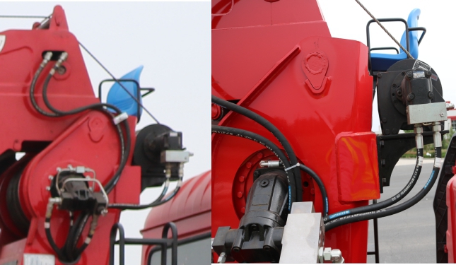 新飛工牌HFL5310JSQ隨車起重運輸車公告圖片