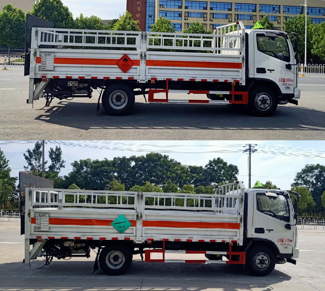 楚飛牌CLQ5100TQP6BJ氣瓶運(yùn)輸車(chē)公告圖片