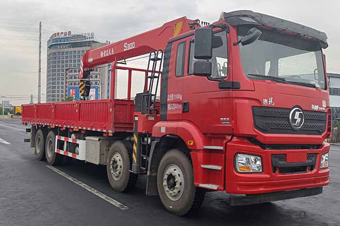 千動力牌SJP5311JSQ隨車起重運輸車公告圖片