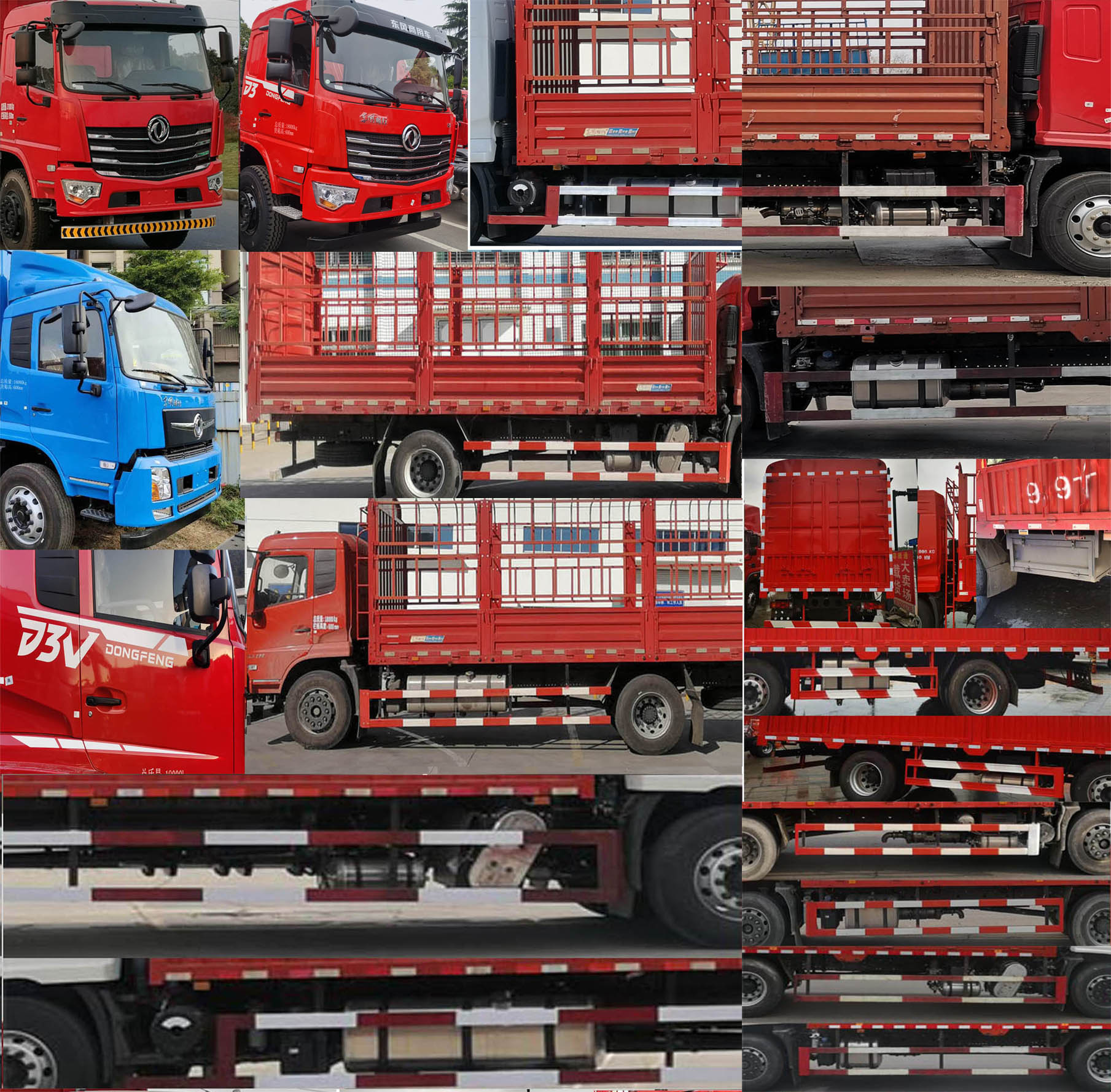 東風(fēng)牌DFV5163CCYGP6D倉柵式運(yùn)輸車公告圖片