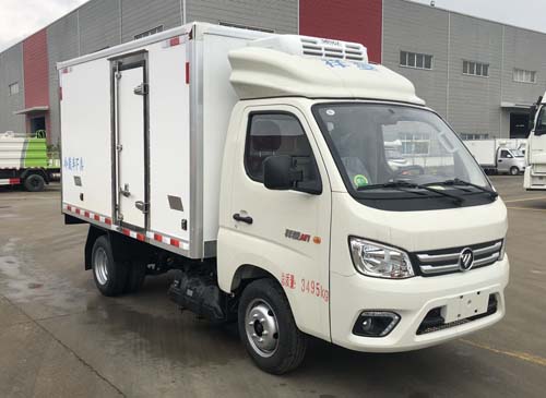 中标牌ZBF5031XLCBJE6冷藏车公告图片