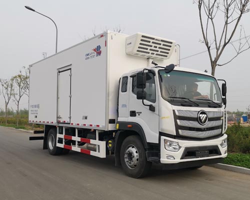 国道牌JG5181XLCSD6FT冷藏车公告图片