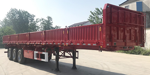 安川科技牌13米33.5吨3轴自卸半挂车(HCN9400ZC)