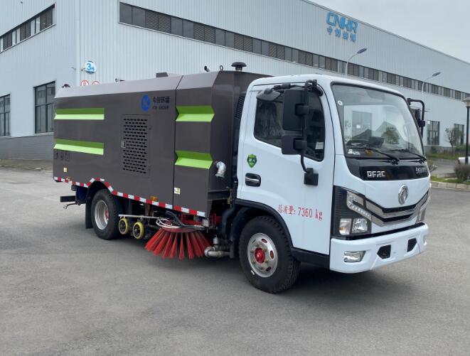 今創(chuàng)嘉藍(lán)牌KTE5071TXSDF6洗掃車公告圖片