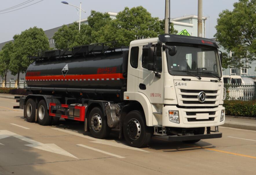 中汽力威牌HLW5320GFWEQ6腐蝕性物品罐式運輸車公告圖片