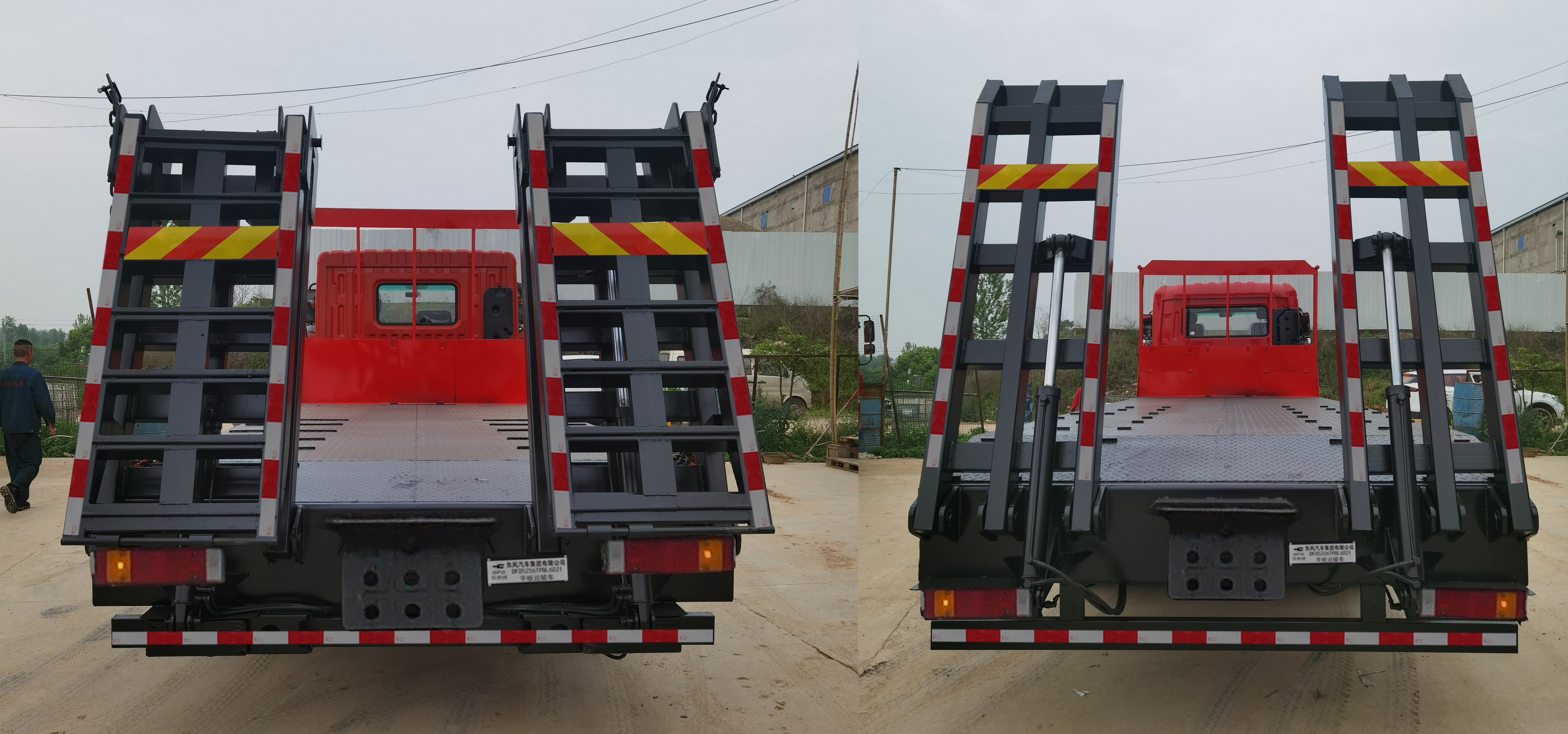 東風(fēng)牌EQ5116TPBL6D11平板運輸車公告圖片