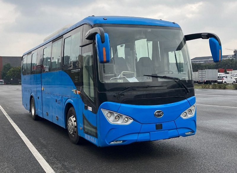 比亚迪牌BYD6110C4EV5纯电动城市客车图片