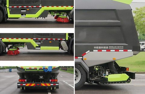 中聯(lián)牌ZBH5253TXSDFE6洗掃車公告圖片
