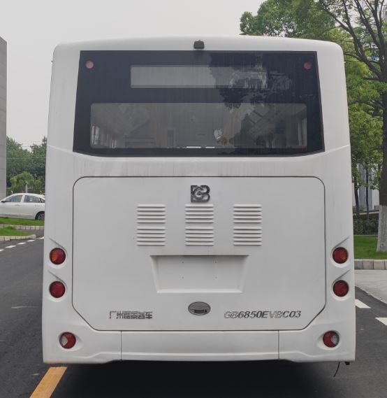 广巴牌GB6850EVBC03纯电动城市客车公告图片