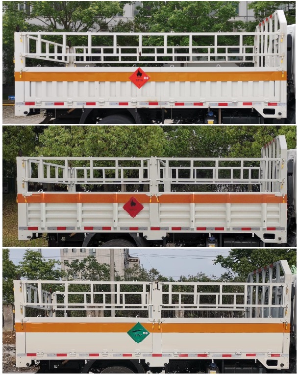 江淮牌HFC5045TQPS3Z氣瓶運(yùn)輸車公告圖片