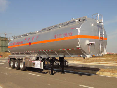 永强牌12.3米30.5吨3轴易燃液体罐式运输半挂车(YQ9404GRYT2)
