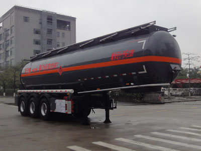 永强牌12.8米32吨3轴易燃液体罐式运输半挂车(YQ9404GRYY2)