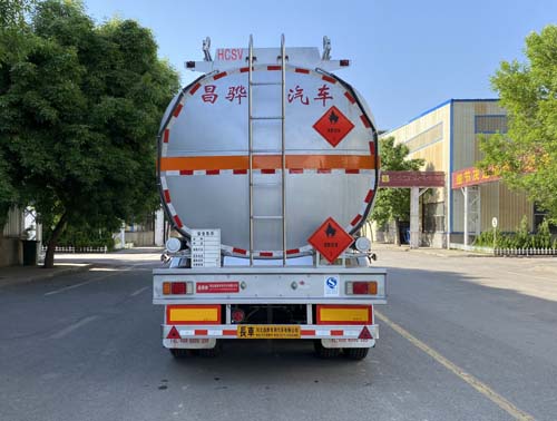 昌骅牌HCH9406GRY42易燃液体罐式运输半挂车公告图片