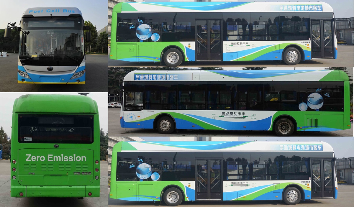 宇通牌ZK6125FCEVG10燃料电池低入口城市客车公告图片