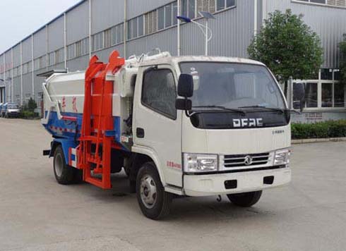 东风股份多利卡D6 HYS5070ZZZE6自装卸式垃圾车公告图片