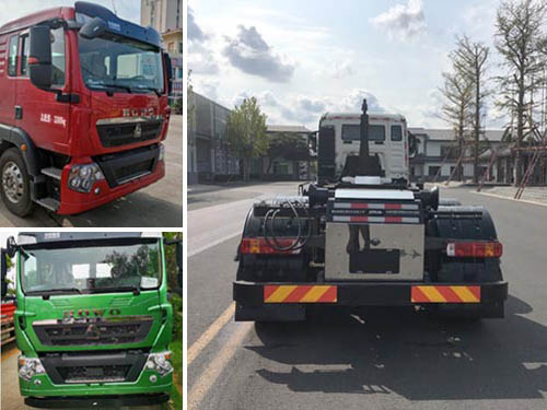 海德牌CHD5310ZXXZQE6車廂可卸式垃圾車公告圖片