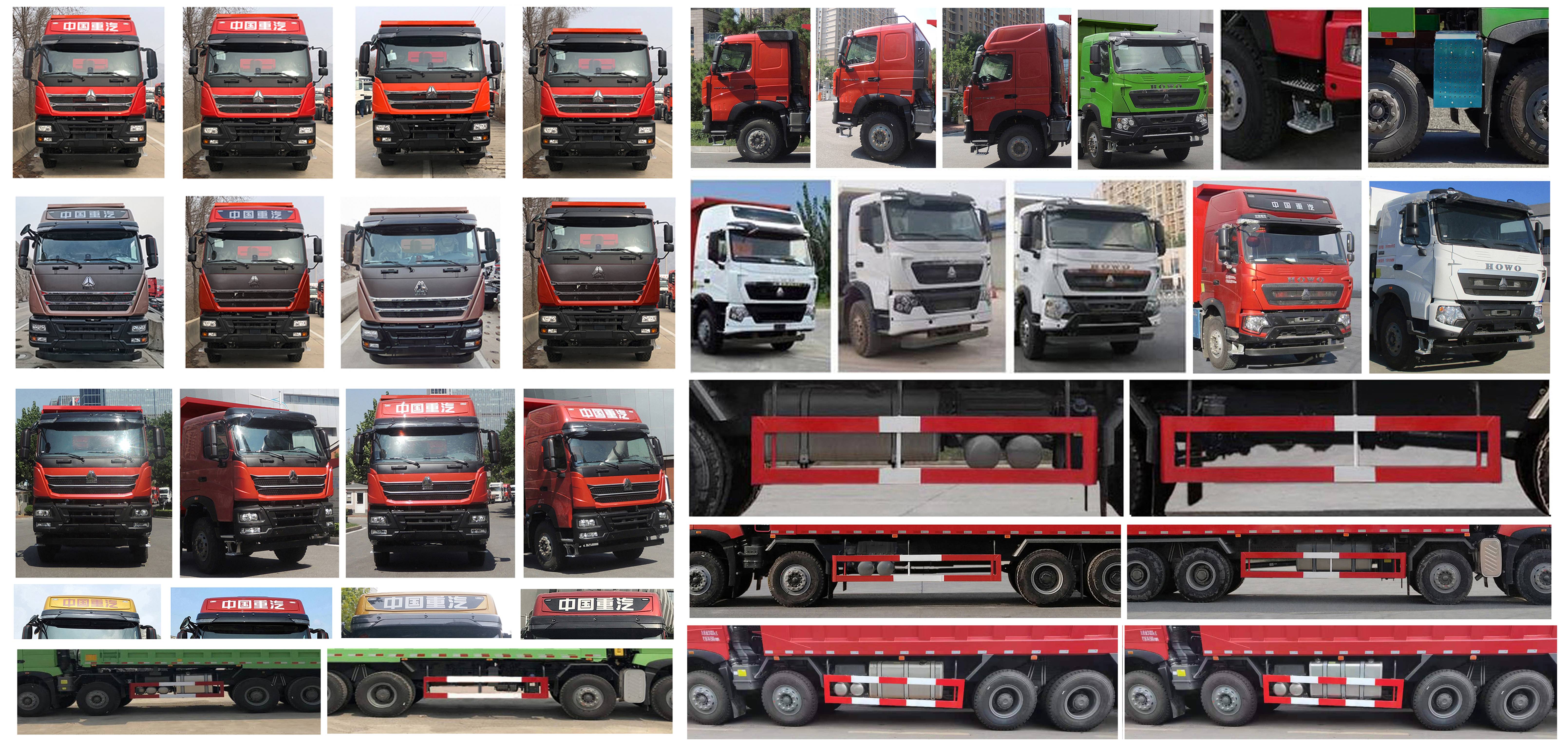 豪沃牌ZZ5317ZLJV486HF1自卸式垃圾車公告圖片