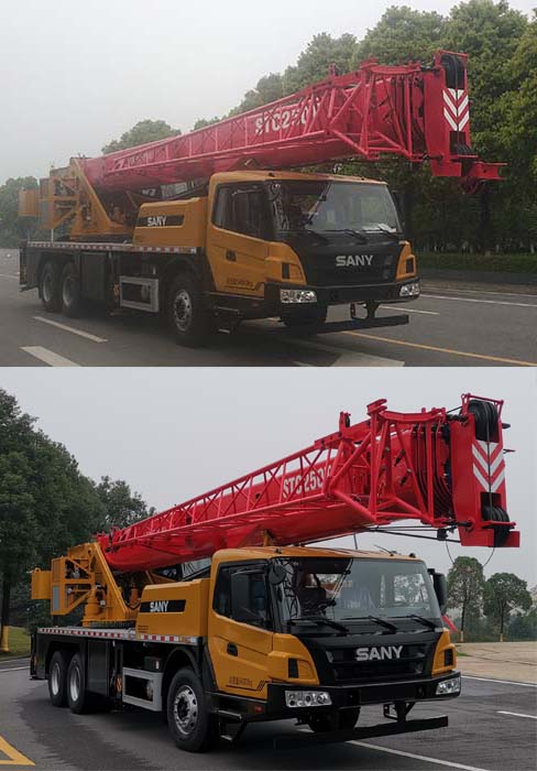三一牌SYM5346JQZ(STC250T)汽車起重機(jī)公告圖片