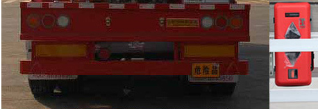 开乐牌AKL9406GRYB铝合金易燃液体罐式运输半挂车公告图片