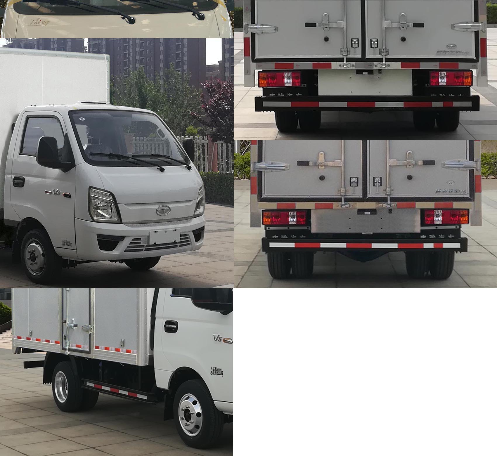 欧铃牌ZB5040XXYVDD2L厢式运输车公告图片