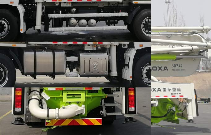 福田牌BJ5359THB-XF混凝土泵车公告图片