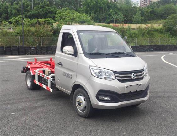 重特牌QYZ5031ZXX6車廂可卸式垃圾車公告圖片