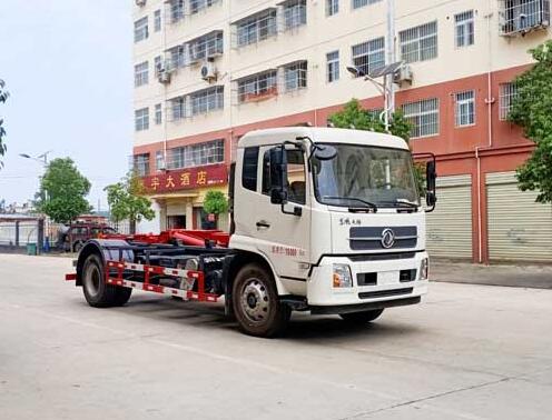 程力威牌CLW5180ZXXD6車廂可卸式垃圾車公告圖片