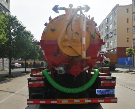 程力威牌CLW5120GQW6清洗吸污車公告圖片