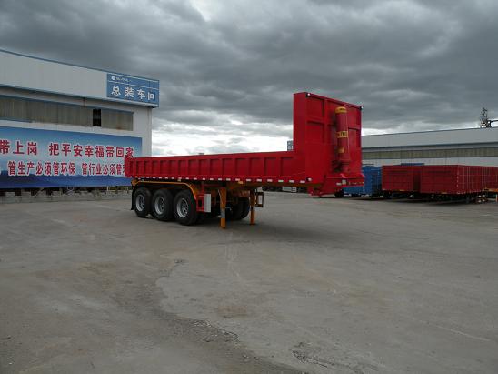 蒙驼凯力达一牌9.3米32.4吨3轴自卸半挂车(KLD9403ZZX)