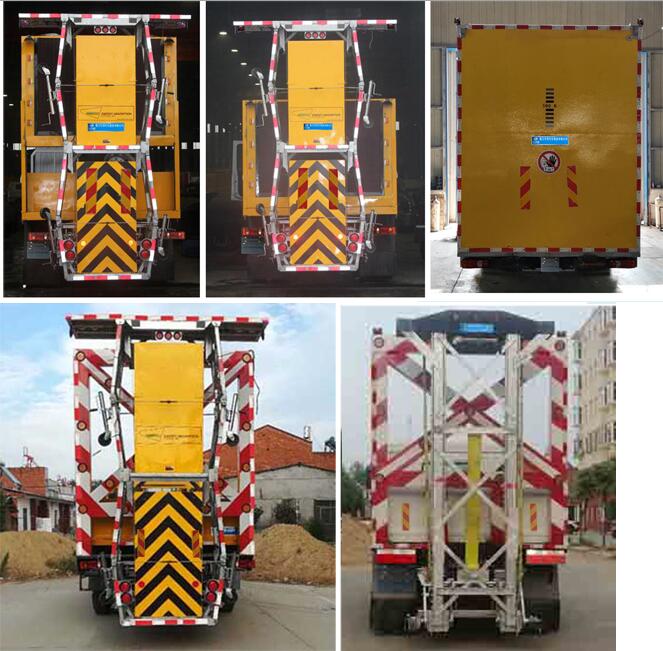 程力威牌CLW5100TFZD6防撞缓冲车公告图片
